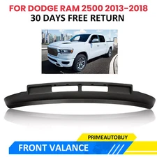 For 13-2018 Dodge Ram 2500 3500 Pickup Front Bumper Lower Valance Air Deflector