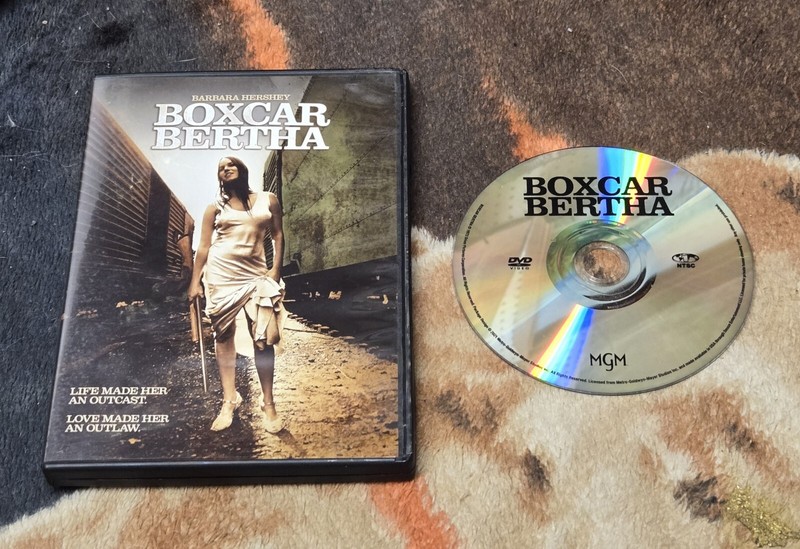 RARE OOP OUT OF PRINT DVD BOXCAR BERTHA DRAMA DAVID CARRADINE 1972 MGM 