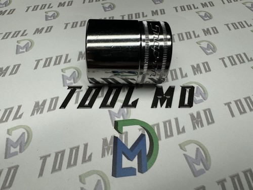 Snap-on Tools USA NEW 1/2" Drive 6-POINT Metric 27mm Shallow Socket TWM27 - Picture 6 of 8