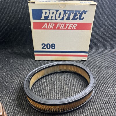   NOS Pro Tec Circle Air Cleaner Filter 208 Qty 1 Free Shipping