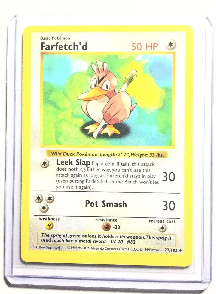 Farfetch'd - Base Set Shadowless - Pokemon