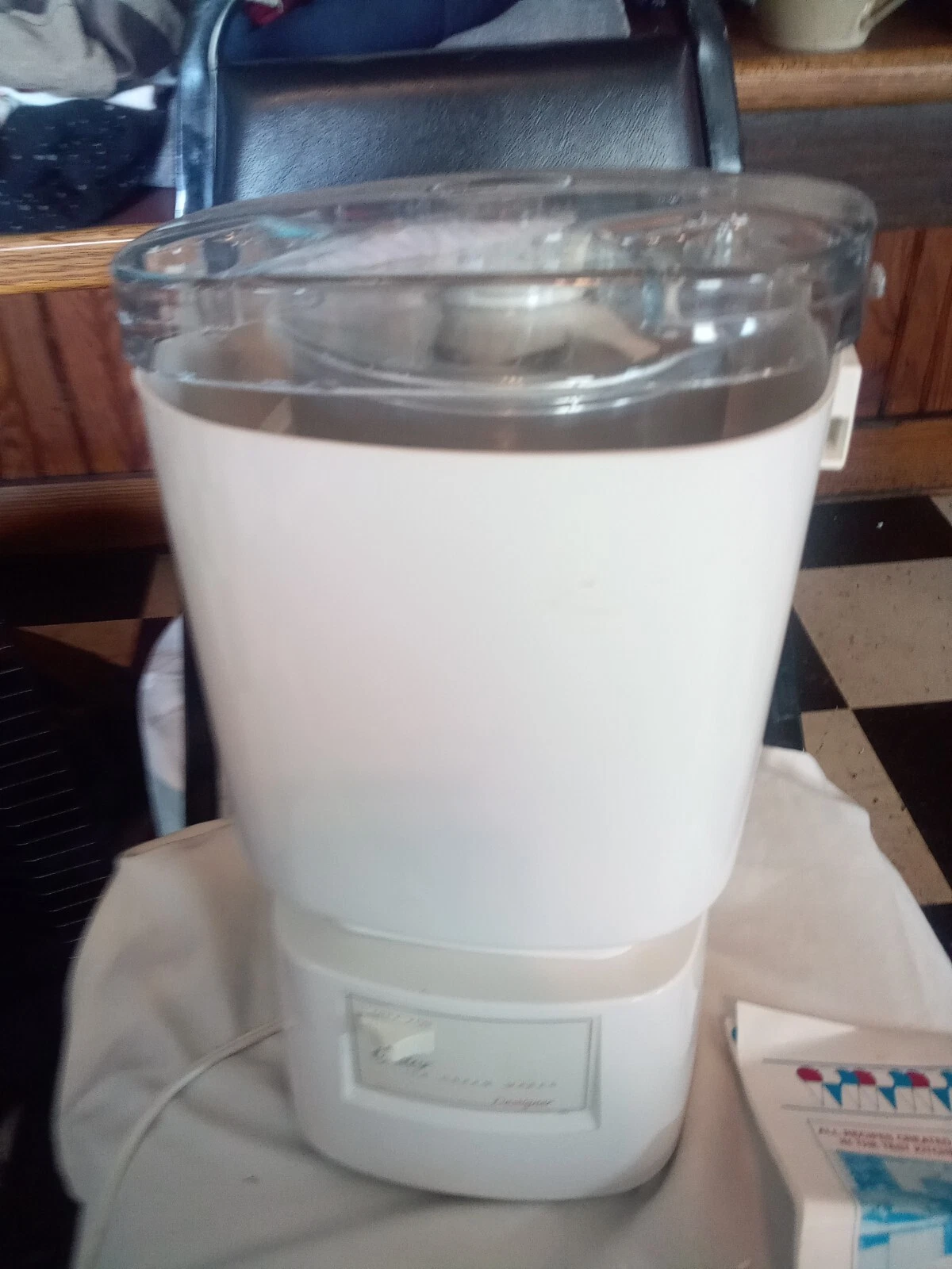 Vintage Oster Kitchen Center Quick Freeze Ice Cream Maker Attachment 770-06
