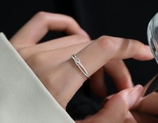 Ladies' starry sky ring Adjustable ring