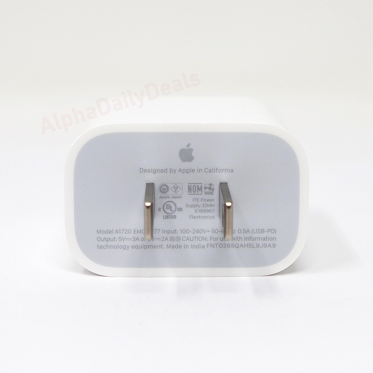 Apple MU7T2LL/A 18W USB-C Power Adapter - White for sale online | eBay