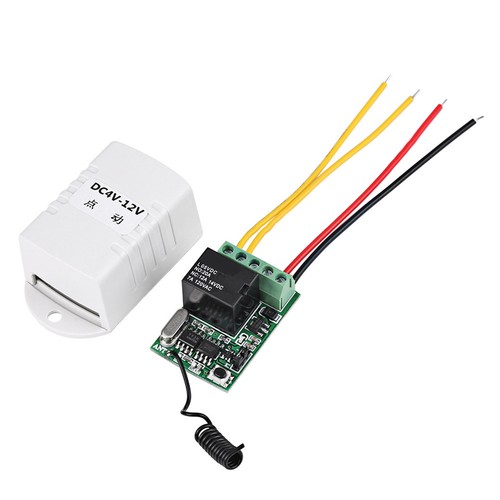 Relay Wireless Switch DC 4V 5V 6V 7.4V 9V 12V Wireless Relay Remote Control One - Picture 8 of 12