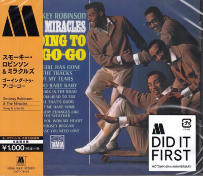 CD Smokey Robinson And The Miracles SEALED NEW Going To A Go-Go Japan 