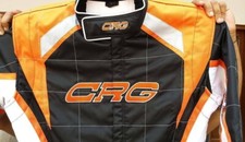 Tuta da corsa go kart ricamata CRG livello 2 omologata