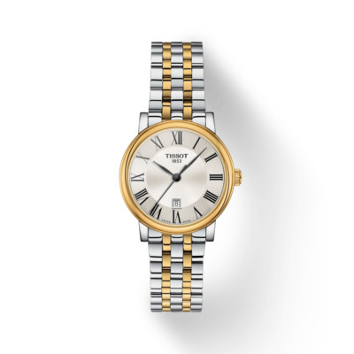 TISSOT CARSON PREMIUM LADY TWO TONE LADIES WATCH T122.210.22.033.00