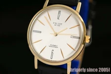 Luxury style Rare dial ultra slim FASHION wrist watch Luch De Luxe 2209 POLJOT