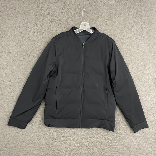 Public Rec Better Than Down Bomber Jacket Mens Medium Full Zip Pockets Outdoor