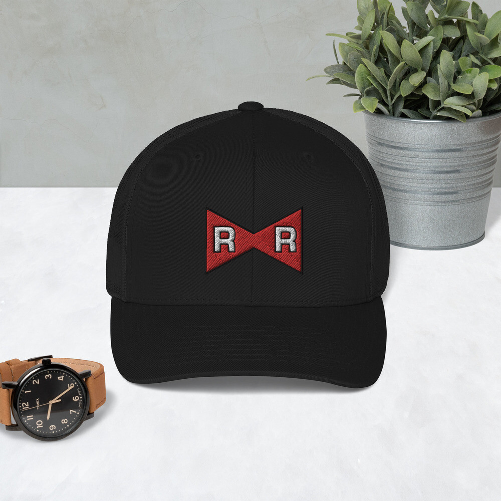 Dragon Ball Z Red Ribbon Army Logo Trucker Hat | eBay