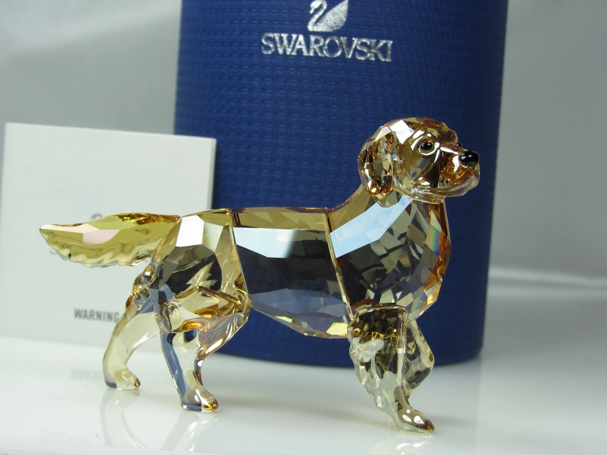 Swarovski Golden Retriever Mother Retired MIB #1142823 | eBay