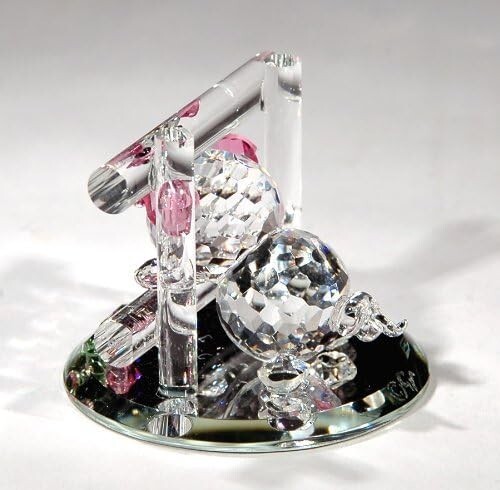 Crystal World Miniature Pig Piggy Figurine New In Box