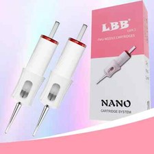 20PCs Disposable Sterilized Tattoo Cartridge Needle 1RL for Microblading Machine