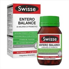 Swisse Gastrointestinale - Entero Balance Integratore, 20 Capsule