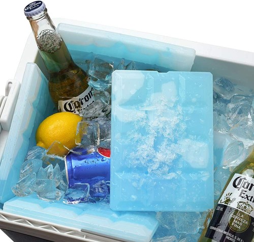 Große Eisbeutel schmal für Kühlschränke Gefrierbeutel für Camping tragbar wiederverwendbar Eis - Bild 5 von 10