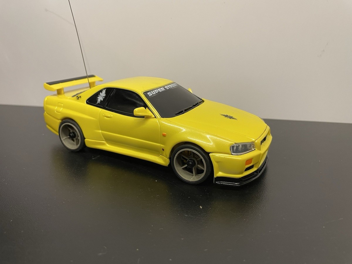 SUPER STREET XMODS Nissan Skyline RC REMOTE CONTROL CAR TESTED