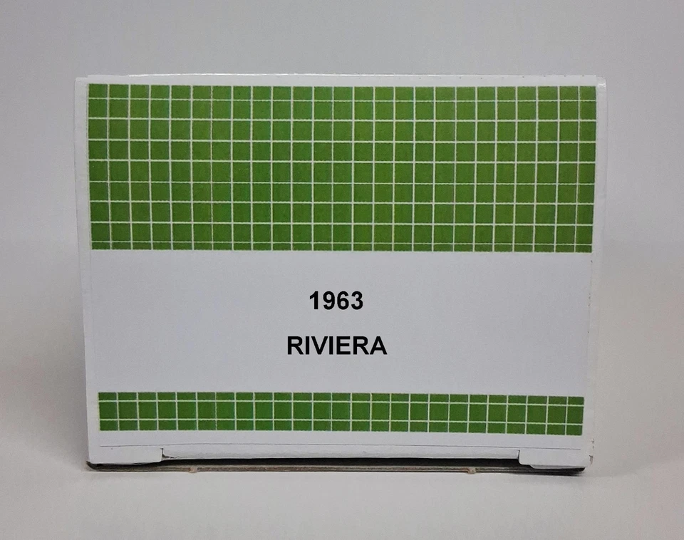 New REVISED 1963 Buick Riviera Promo Model REPLICA BOX ONLY..NO CAR - Image 2 of 4