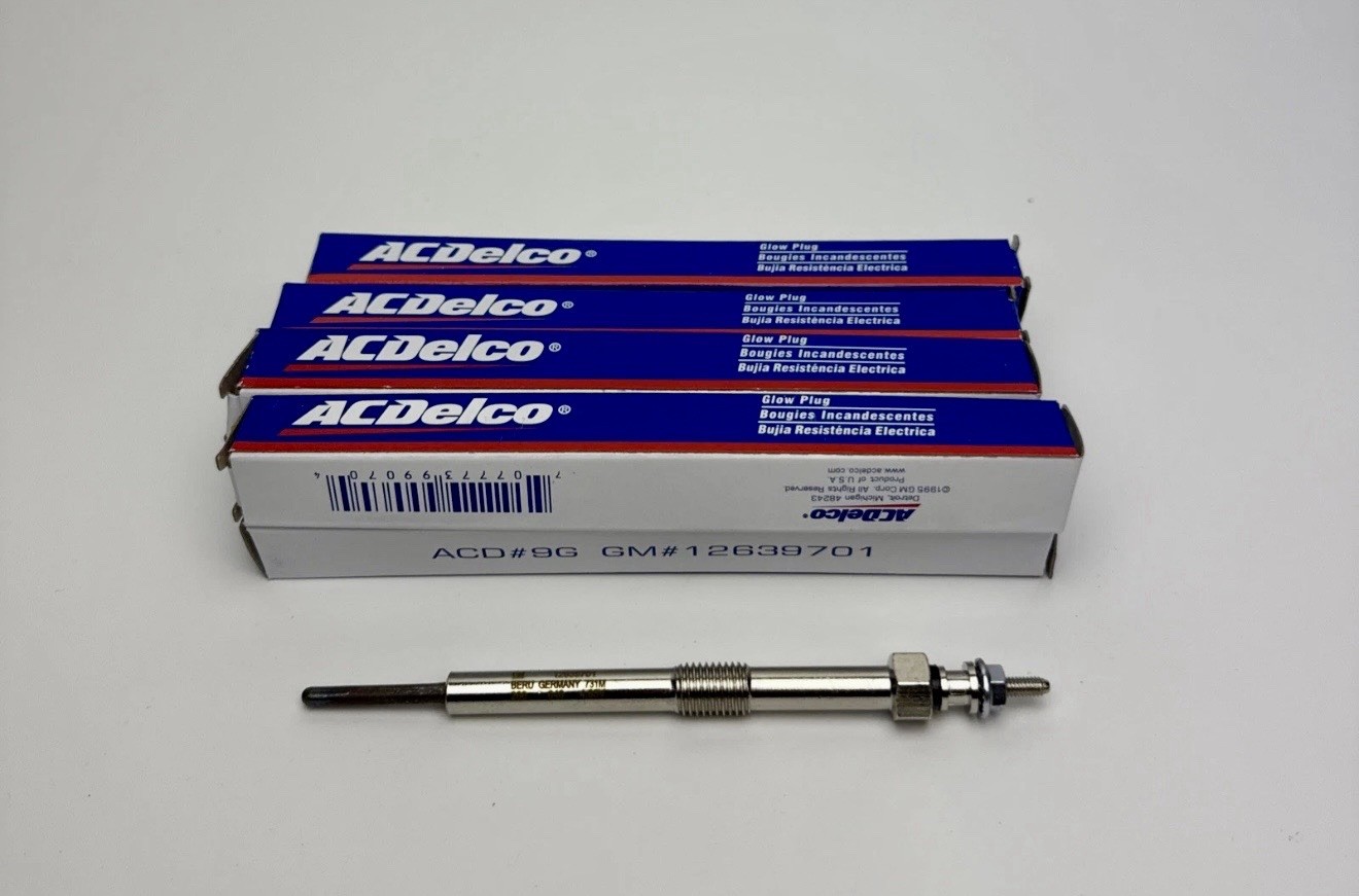 8X Original OEM 12639701 Glow Plugs fit For LMM LML LBZ Silverado Sierra Duramax