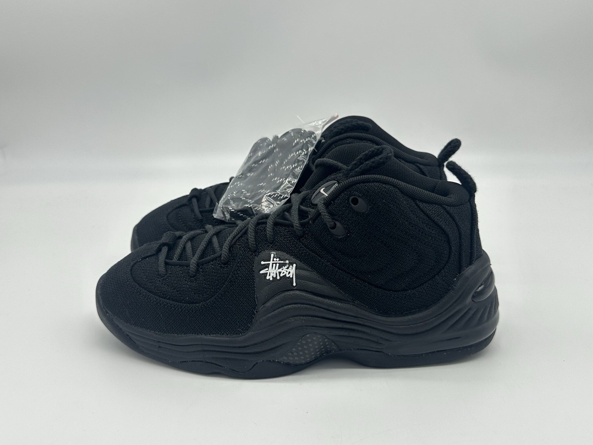 Nike Stussy x Air Penny 2 Men's Size 7.5 Women's 9 Black Shoes