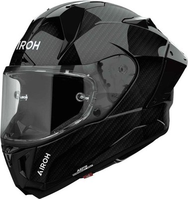 Helm AIROH GP 800 CARBON GLOSS GLÄNZEND INTEGRAL RACING GRÖSSE S
