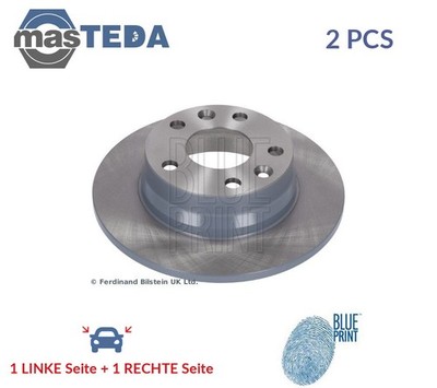 ADBP430118 BREMSSCHEIBEN SATZ HINTEN BLUE PRINT 2PCS NEU OE QUALITÄT