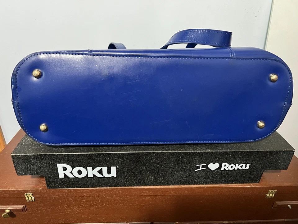 McKlein USA Deep Blue Shoulder/Tablet Tote With Key Chain - Image 3 of 4