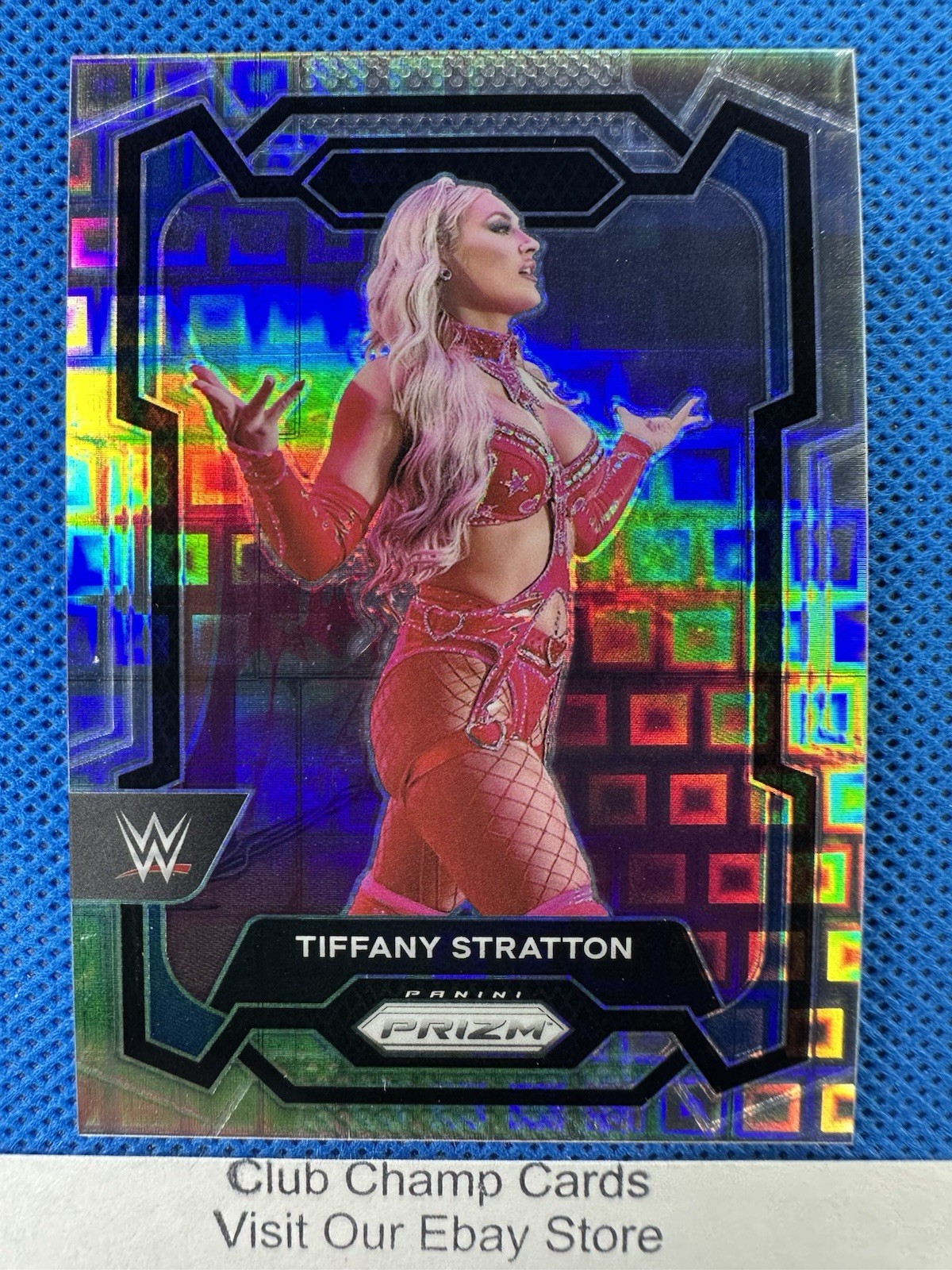 2024 115 Tiffany Stratton Panini Prizm WWE Premium BoxSet Silver Pandora 119/199