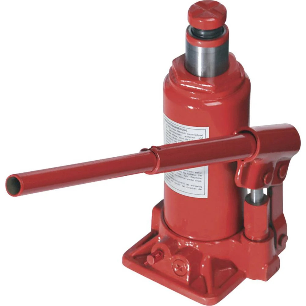 Cric hydraulique 2t avec valve de surcharge pour levage sécurisé