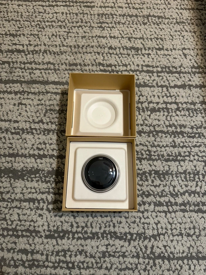 Nest Learning Thermostat - 3rd Generation Stainless Steel T3007es - Image 2 of 4