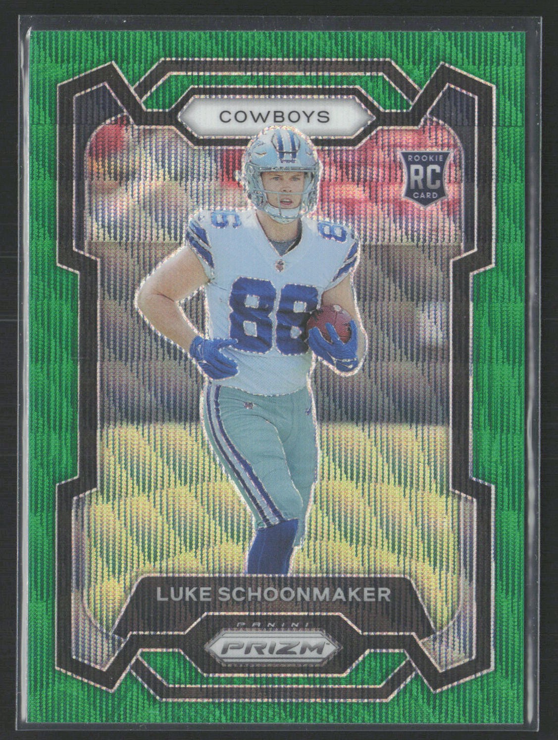 2023 Panini Prizm #325 Luke Schoonmaker Green Wave