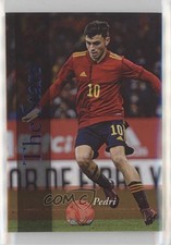 2022 Futera World Football Fans Selection Edition The Stars Blue 3/7 Pedri 0sc3