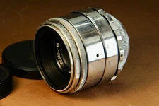 Lens Helios-44 Silver 8 blades, 58mm F/2.0 for Canon, Cinema Lens FULL SERVICED