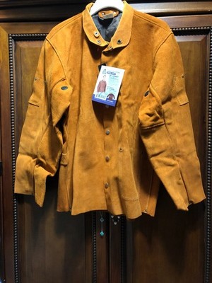 NEW Steiner 9215 Weld-Cool Leather Welding Jacket XL Made with Kevlar