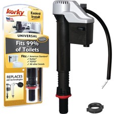 Korky QuietFILL Platinum Fill Valve 528MP Korky 528MP for 1.6 GPF  Less