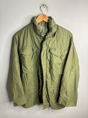 Vintage Alpha Industries 1970 Vietnam M65 Field Jacket OG-107 XSmall Reg 10021