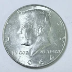 New Listing1964 Kennedy Half Dollar 90% Silver Circulated Coin Free Shipping #8835
