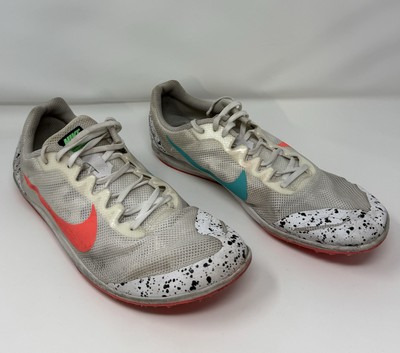 Nike Zoom Rival D 10 Men s Size 12 Track Spike  White Flash Crimson  907566-100