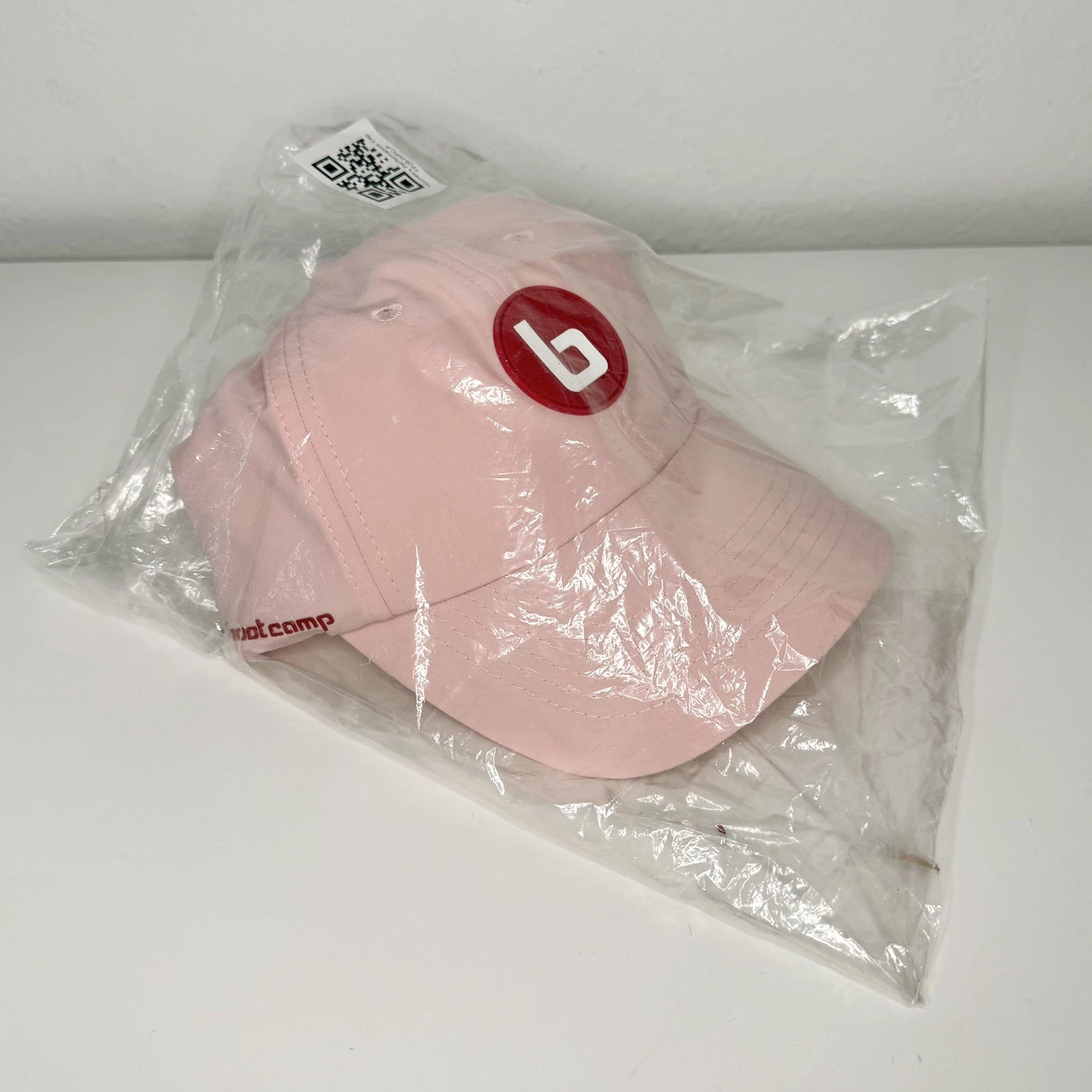 Burn Boot Camp Pink Logo Hat NEW SEALED