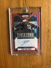2025 Panini Prizm Baseball Zebby Matthews Sensational Signatures Rookie Auto /99