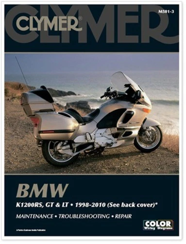 Manual de reparación Clymer BMW K1200RS, K1200GT K1200LT 1998-2010 M5013 M501-3 CM5013 - Imagen 1 de 3