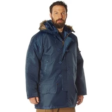 Navy Blue  Coats Parka N-3B 2XL9395-2XL