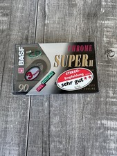 BASF Chrome Super II 90 Kassette 3er Set Neu Original Verpackung für CD
