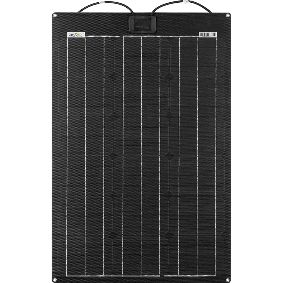 Solarmodul 50W 39V semiflexibles Solarpanel für 12V 24V PCB-ETFE Offgridtec