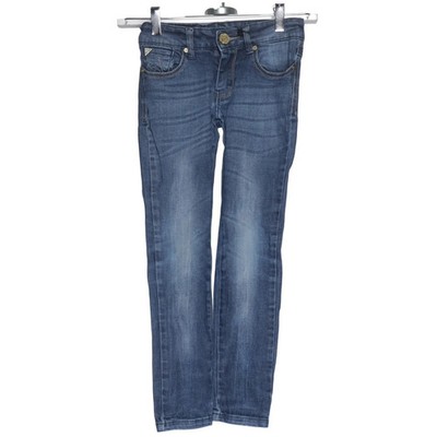 Diamond Hill, Jeans, Größe: 122/128, Blau, Einfarbig, Denim, Mädchen #QZM
