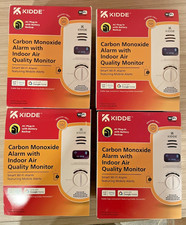 Lot 4 Kidde Smart Carbon Monoxide Alarm WiFi ...