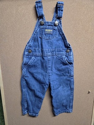 OshKosh B'gosh Vintage Denim Bib Overall One-Piece 18-24M