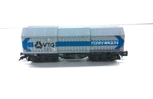 Roco H0 Teleskophaubenwagen "VTG Ferrywagon" - DB - ohne OVP # 13229 | Condition: Gebraucht