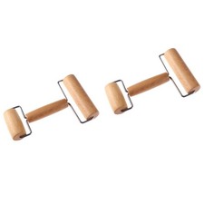  2 Pieces Teigroller Zum Backen Kitchen Nudelholz Pizzateigausroller