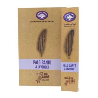 Räucherstäbchen Green Tree Native Soul Smudge ''Palo Santo & Lavender'' 15gr. (8